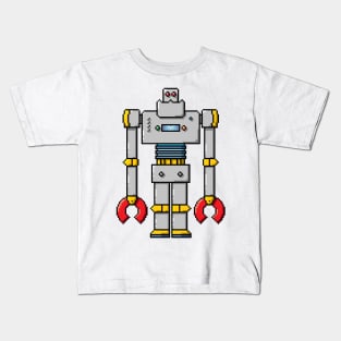 Pixel Robot 145 Kids T-Shirt